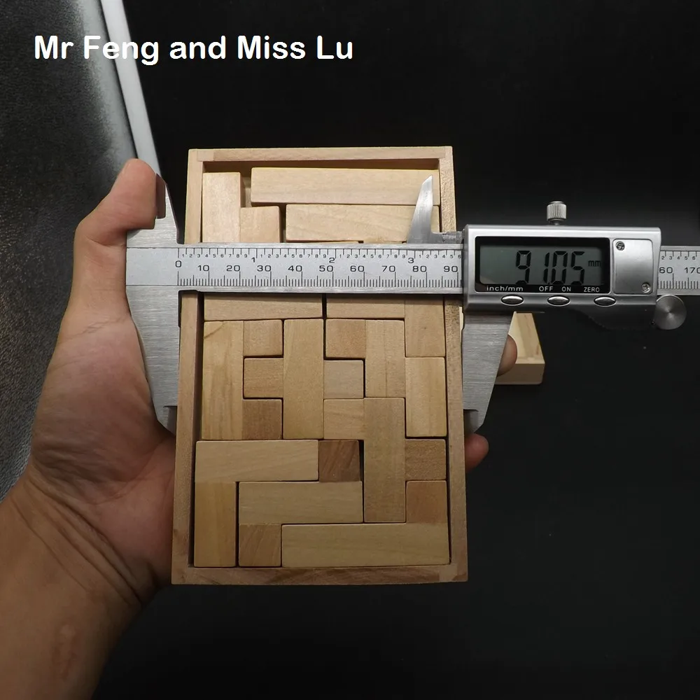 Оригинальная деревянная головоломка тетрис сборная игра Брайана гаджет для