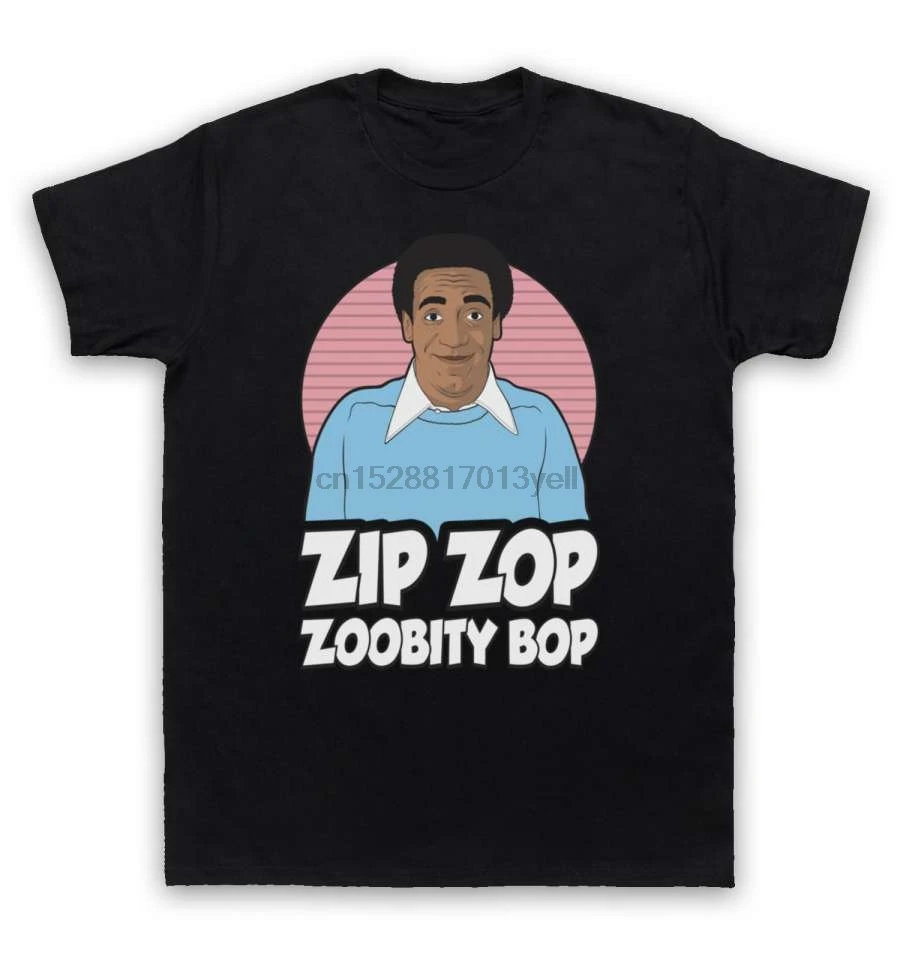 Футболка Bill Cosby на молнии Zoobity Bop | Мужская одежда