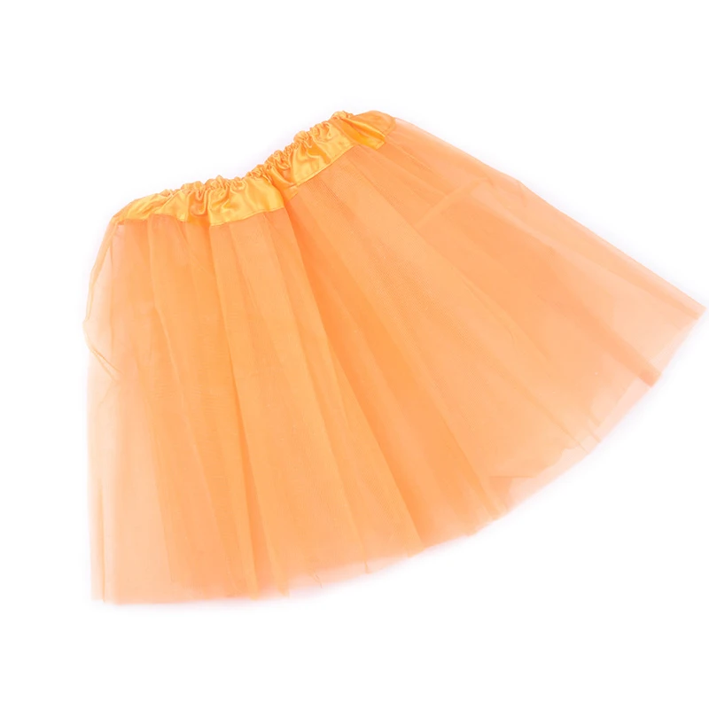 

Girls Tutu Skirt For Dance Clothes Kids Tulle Skirts For Girls Candy Colors Chiffon Children's Skirt Free Size
