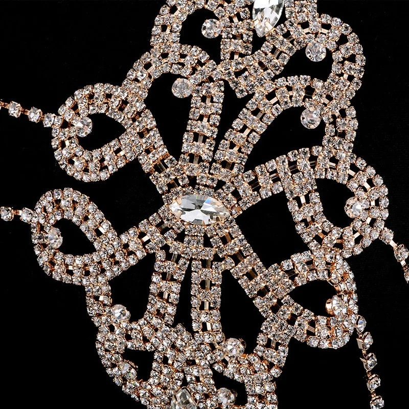 Женский бюстгальтер модный соблазнительный с кристаллами | Украшения и