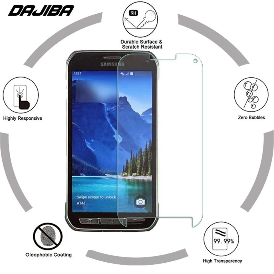 2.5D Закаленное стекло для Samsung Galaxy S5 Active G870 HD защитная пленка экрана активная