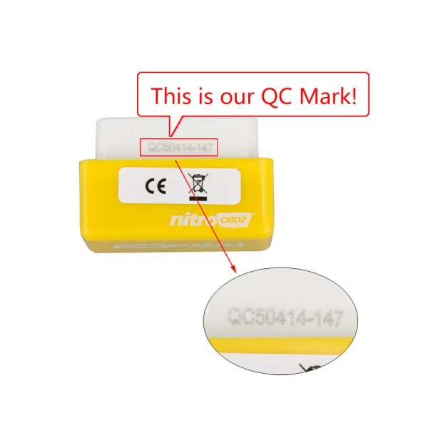 Новые Подключи и Драйв NitroOBD2 Производительности Чип-Тюнинг Коробка для Бензин