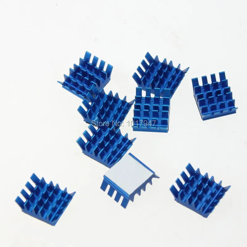 Синий Алюминиевый ПК чехол для компьютера VGA PS IC карта X8 ОЗУ флэш память 20