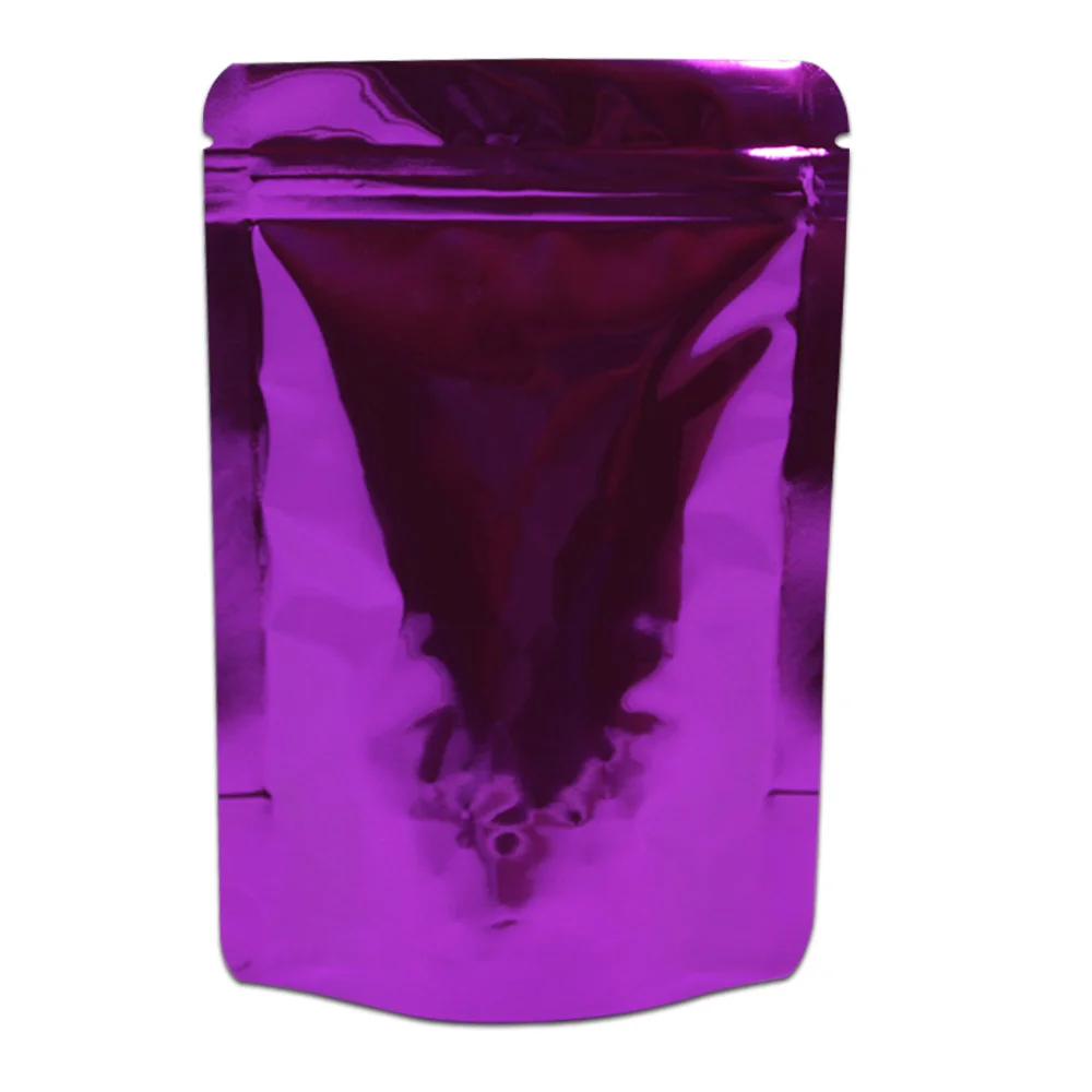 11*16 см термогерметичная подставка Ziplock упаковка для еды Алюминиевая сумка Doypack