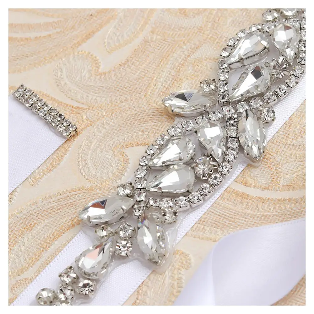 MissRDress Wedding Belt Rhinestones Handmade Dress Accessories Marriage Bridal Sashes Waistband JK867 | Свадьбы и торжества