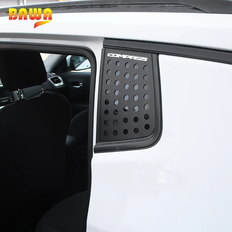 BAWA автомобильные наклейки для Jeep Compass 2018 аксессуары Творческий задний