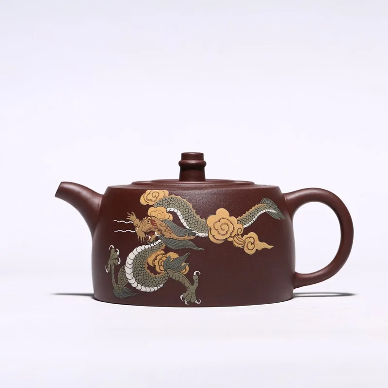 Shahu Yunhai Jinglan фиолетовый; песок чайник для чая Исин цветов Fugui Kungfu чайный набор Подарочная Настройка