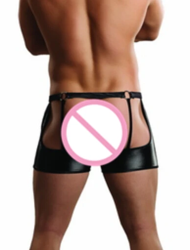 Сексуальное эротическое мужское нижнее белье ажурные мокрые кольца из