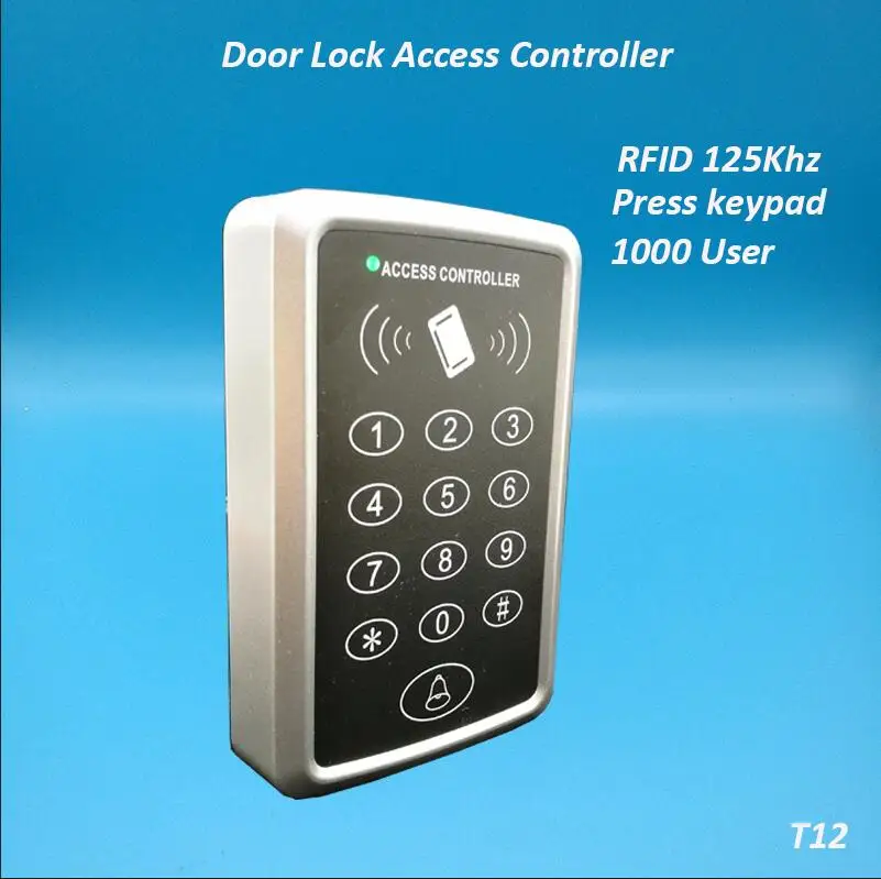 No Keyfobs 125 кГц Rfid система контроля доступа карта дверной замок управление Лер клавиатура дверной контроль - Цвет: No Keyfobs