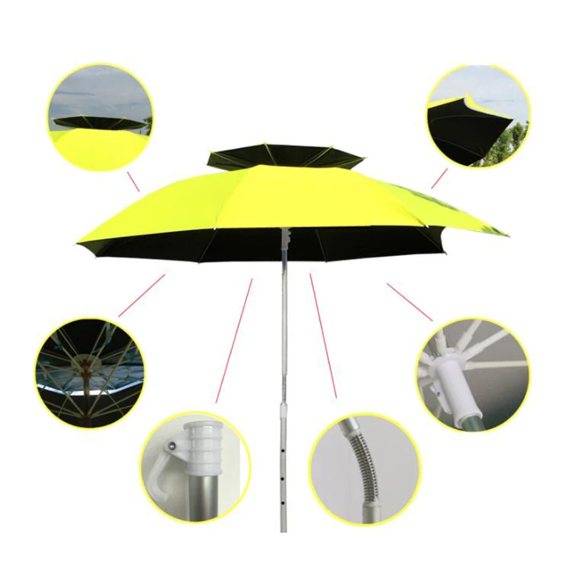Туристический Универсальный Зонт для рыбалки 1 8/2/2 2 м|umbrella double|uv sun umbrellasun umbrella |