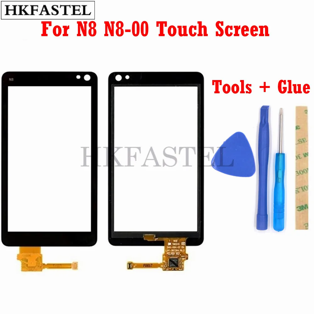 Сенсорный экран hkfatel для Nokia N8 сенсорный с дигитайзером сенсорная Передняя