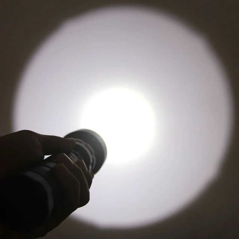 Водонепроницаемый светодиодный фонарик DX1 XM L XML L2 15 Вт 26650 лм для дайвинга