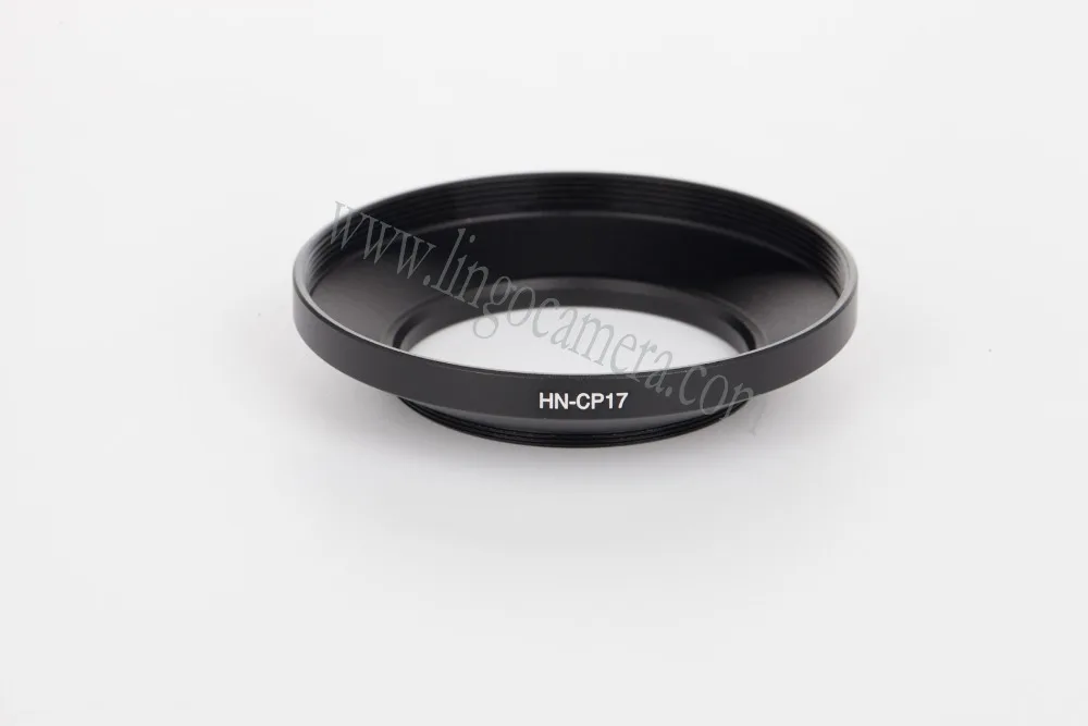 Металлический объектив бленда на замену HN-CP17 для Nikon Coolpix P7700 тени камеры LH-CP17 |