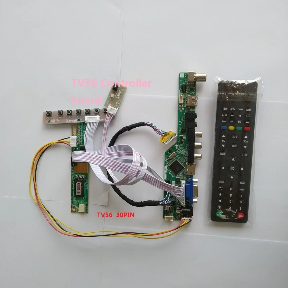 Для ТВ-контроллера B154EW08 15 4 дюйма 1280X800 комплект платы управления USB VGA панель