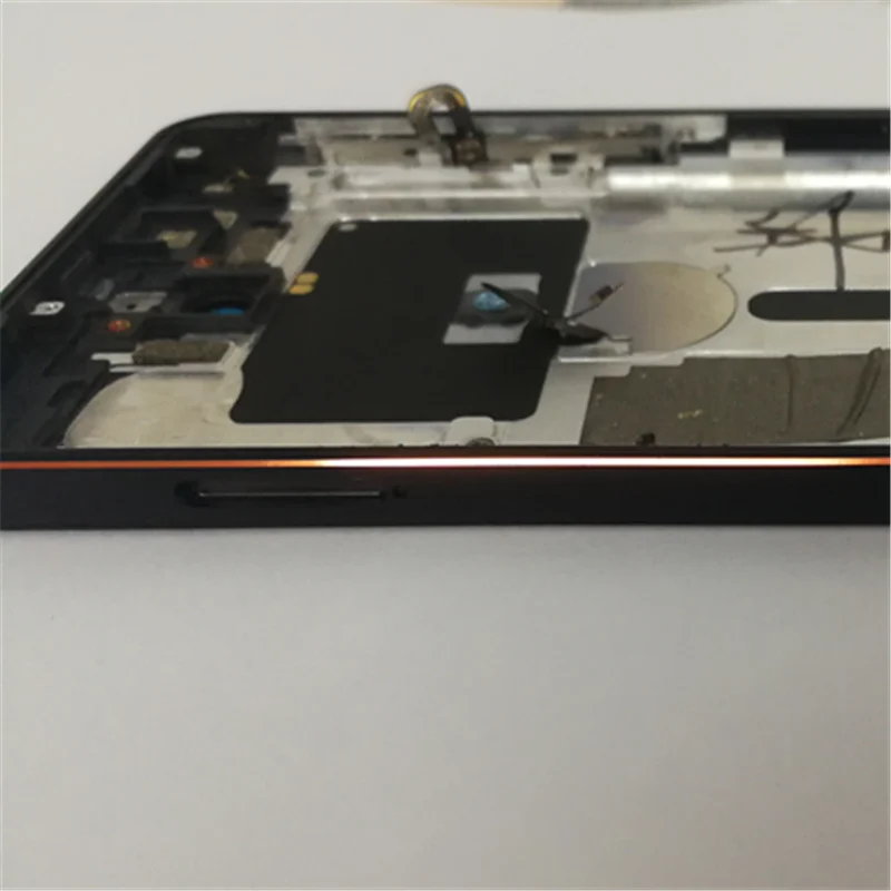Задний Корпус в сборе для Nokia 6 1 OEM задняя крышка аккумулятора корпуса с кнопками