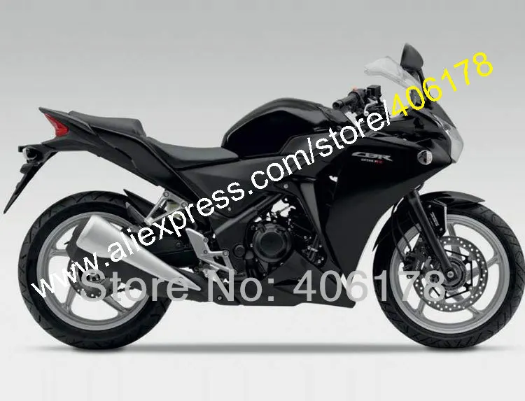 Для Honda 2011 2012 2013 2014 Черный CBR250R 11 12 13 14 CBR 250R CBR250 спортивный комплект обтекателей