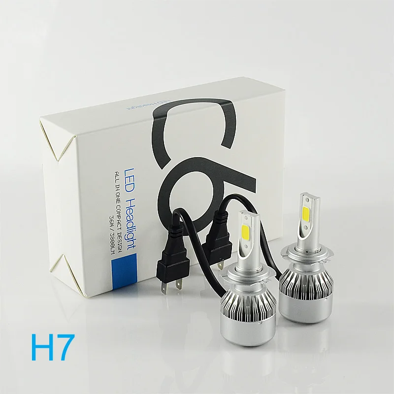 Автомобильные светодиодные фары большой мощности Авто ближнего света дальнего