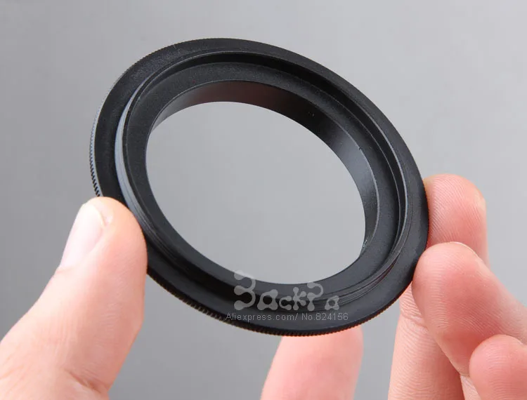 Макрообъектив обратного адаптера кольцо (AI 52mm) 52 мм Диаметр фильтра объектива для NIKON D5300 D5500 D3300 DSLR камеры|reverse