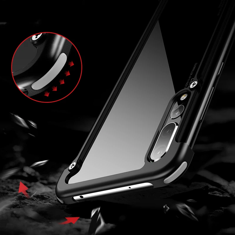 Для Huawei p20 Pro Корпус Алюминиевый металлический бампер чехол для чехлы|Бамперы| |