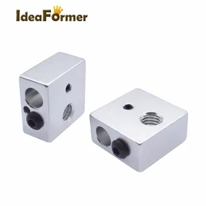 2 шт., нагревательный блок для 3D-принтера, экструдер MK8