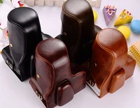 new camera case bag for canon eos 100d 1100d 1200d 1300d pu leather slr dslr case high quality