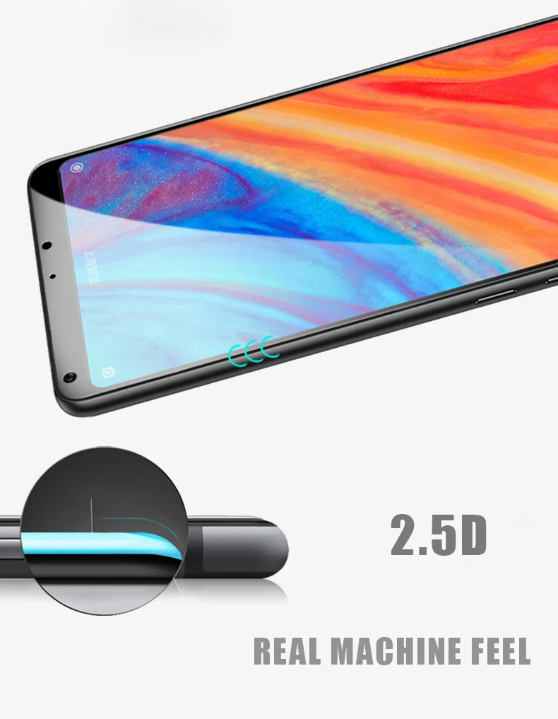 Для Xiaomi mi x 2 Стекло MOFI mi x 2 s закаленное Стекло фильм полное покрытие Экран протектор для xiaomi Mi x2 пленка закаленное Стекло