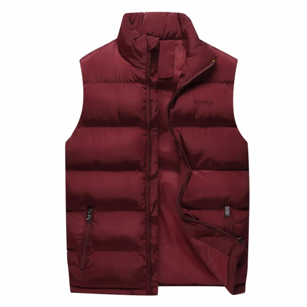 Cloudstyle Мода 2017 г. мужской жилет на осень зиму Хлопок без рукавов Повседневное