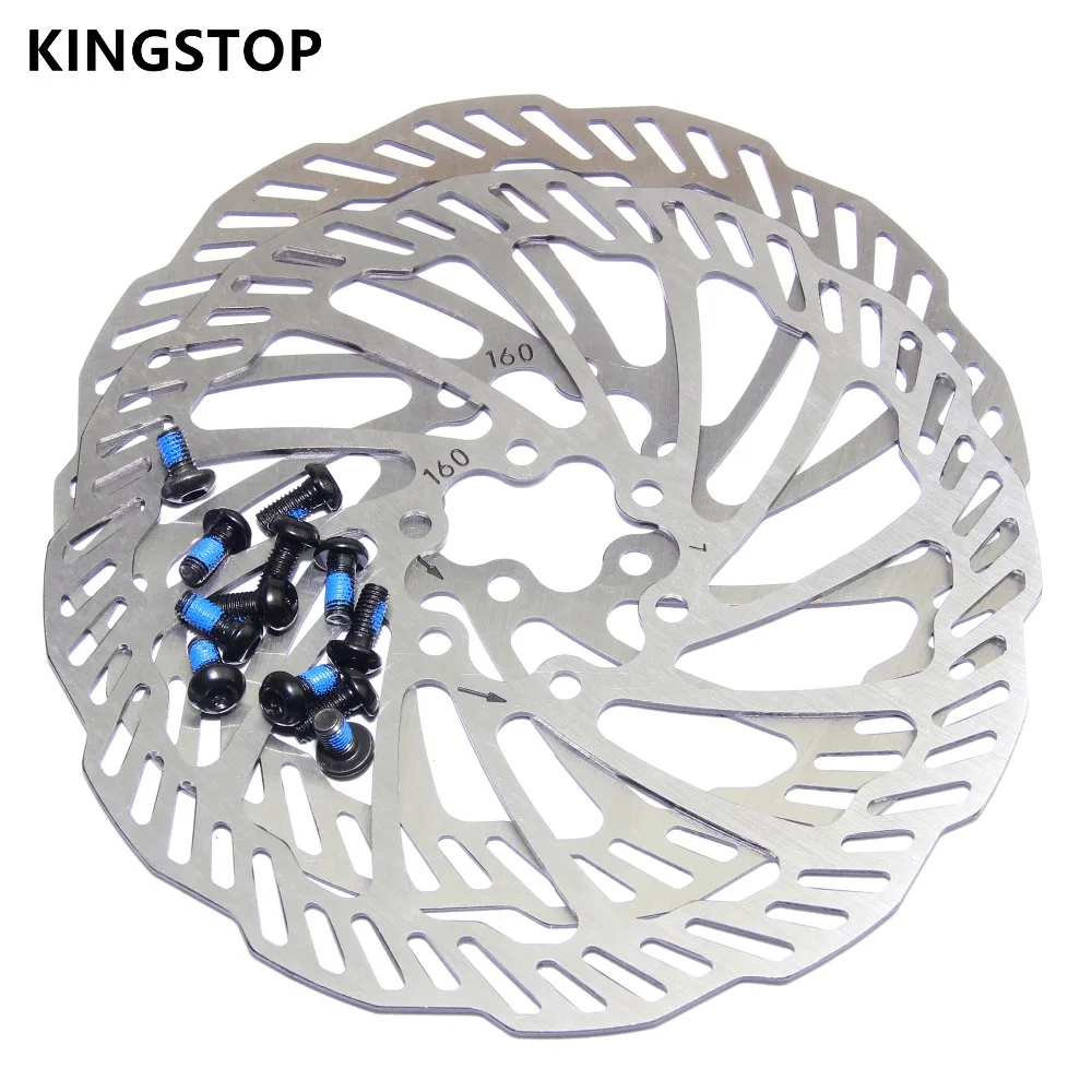 Велосипедный ротор тормозной диск 160 мм MTB детали с болтами SH kingstop 1|bike parts and tools|bike