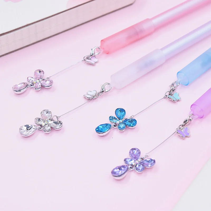 1 шт. милые ручки-бабочки новинка гелевые кавайные ручки нейтральные с кроликом