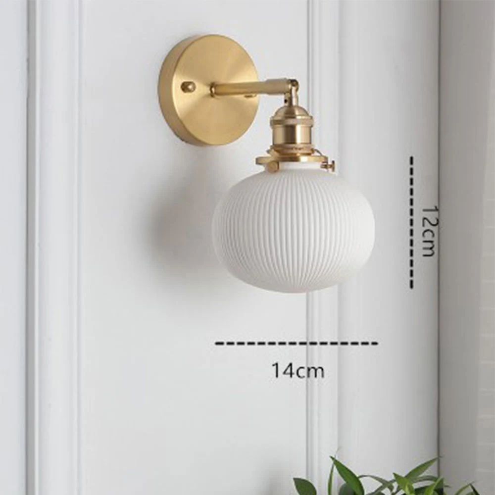 Стеклянная настенная лампа современное прозрачное Бра В скандинавском стиле