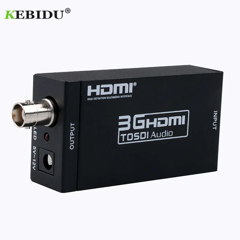 1 шт. Мини HD 3G SDI конвертер адаптер Поддержка / сигналы показывающие на HDMI