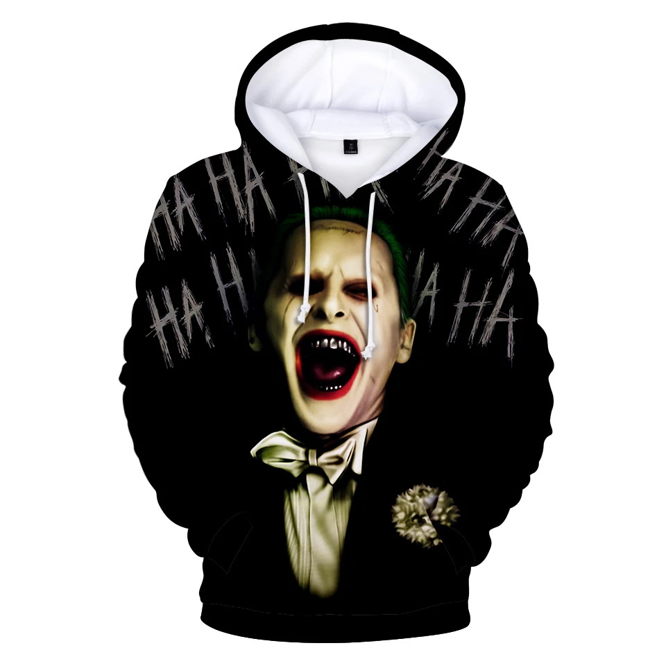 Aikooki горячая Распродажа Haha Joker 3D толстовки для мужчин/женщин модная Толстовка