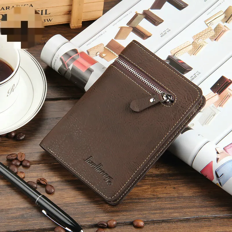 Baellerry мужской кошелек Новая длинная сумка на молнии из искусственной кожи