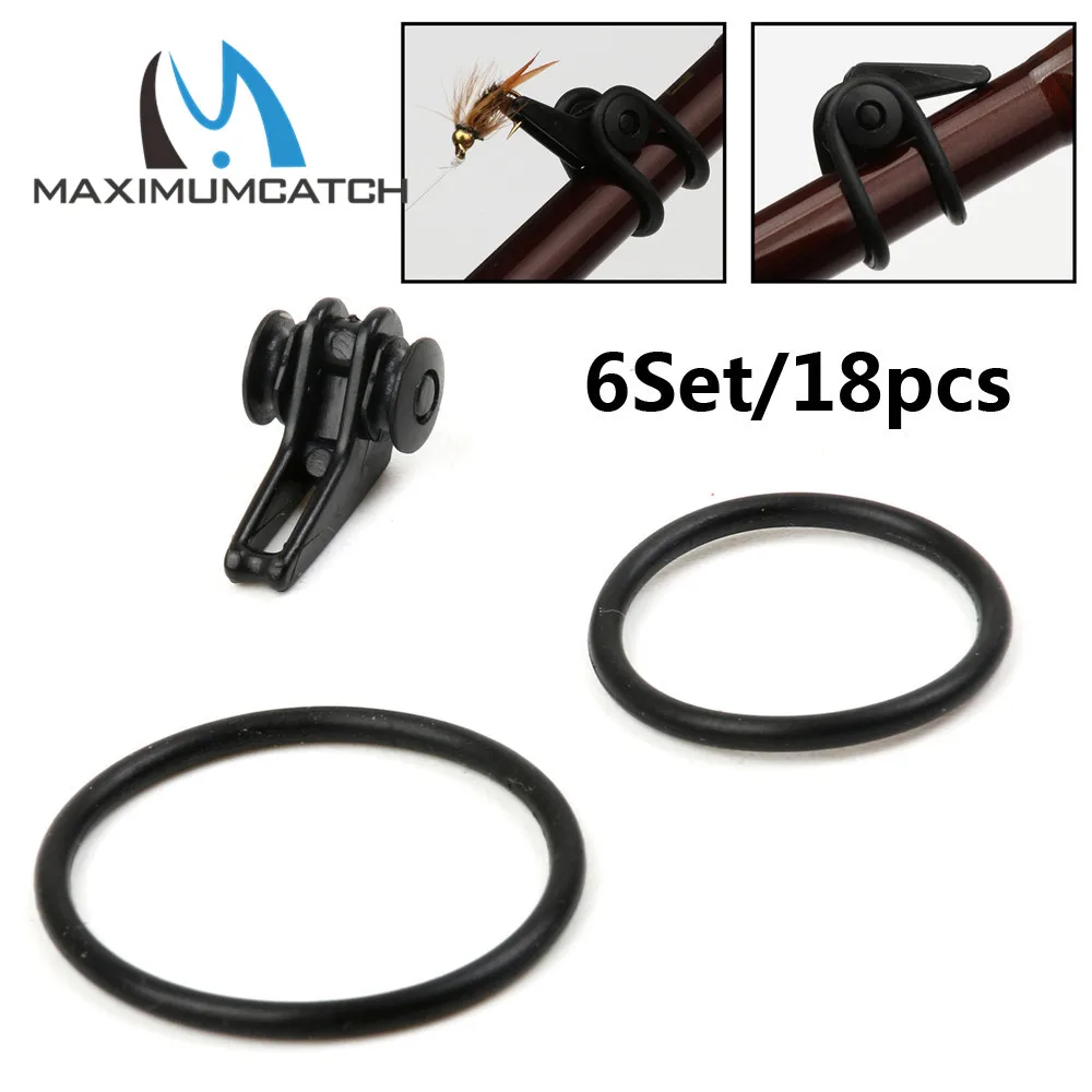 Maximumcatch 4/6 комплектов 12/18 шт. держатель крючков для удочки Tenkara|hook fittings|hook liphook outdoor |