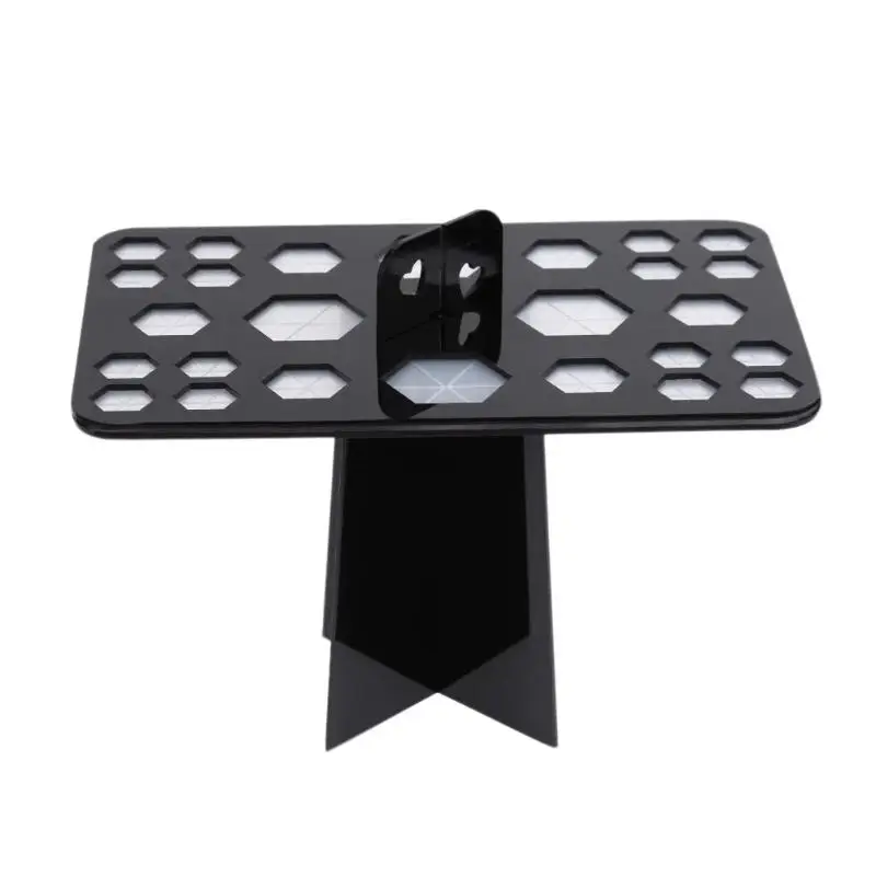 Косметическая сушилка для кистей с 26 отверстиями органайзер сушки воздуха полка