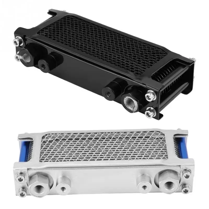Универсальный Радиатор охлаждения двигателя мотоцикла из алюминиевого сплава