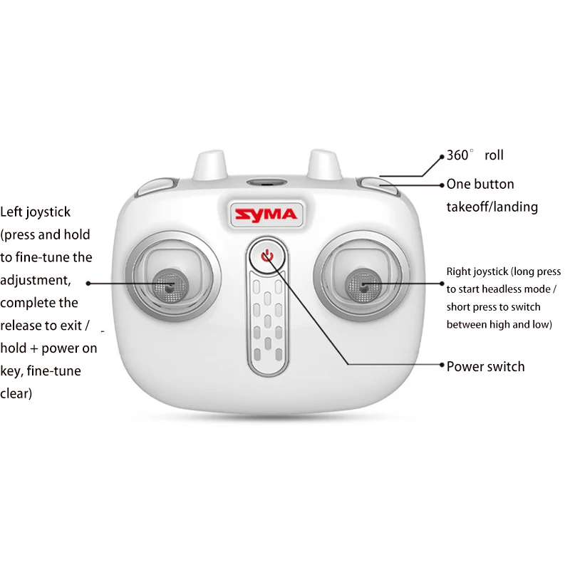 Syma продукт X26 четырехканальный четырехосный индукционный самолет инфракрасный избегание препятствий пульт дистанционного управления Дрон