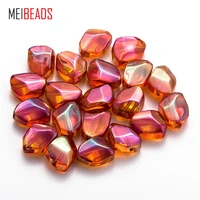 meibeads 20pcslot colorful crystal irregular shape beads for accessories bracelet diy fashion jewelry making ey6072