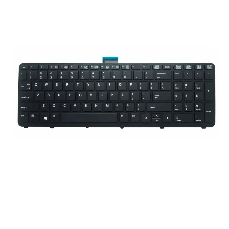 GZEELE новая английская клавиатура для ноутбука hp для ZBOOK 15 17 G1 G2 PK130TK1A00 SK7123BL США черный