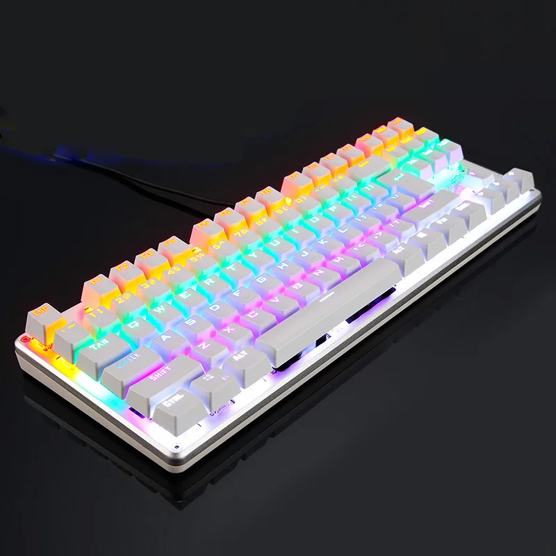 Игровая оригинальная механическая клавиатура с подсветкой и защитой от