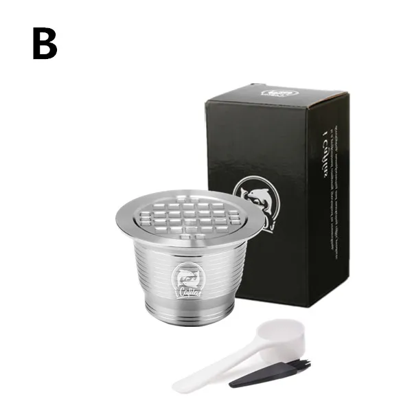 1capsule Nespresso многоразовые капсулы из нержавеющей стали многоразовые капсулы Nespresso - Цвет: 1capsule
