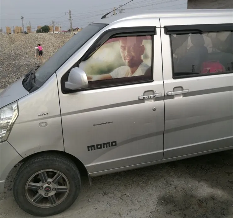 Наклейка на окно автомобиля, прозрачная Автомобильная наклейка, креативная наклейка на заднее стекло, ужас, anodicai, 3D стерео, на заднее окно, персональная прозрачная пленка