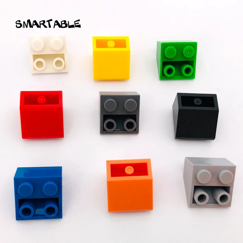 Smartable инвертированный наклон 45 2x2 конструктор MOC детали игрушки Совместимые с
