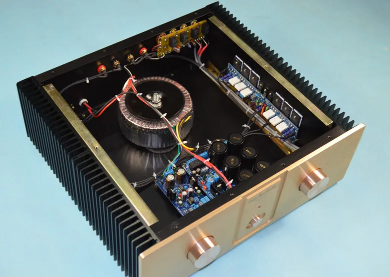 Собранный усилитель L10 класса AB высокого качества HIFI усилитель мощности DIY