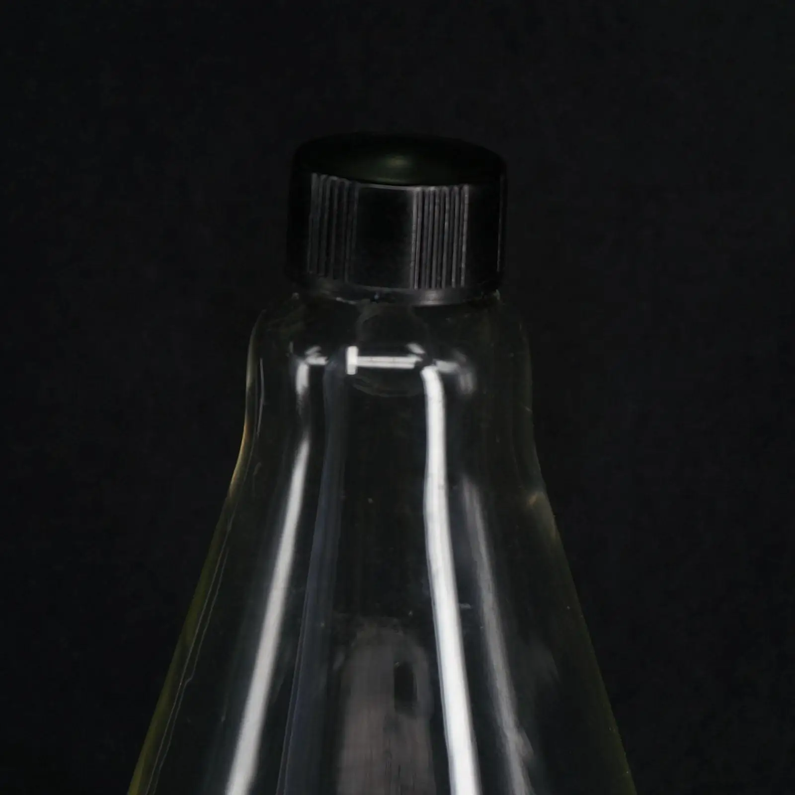 Стеклянная коническая Erlenmeyer 2000 мл узкая Крышка для рта фляжка лабораторная