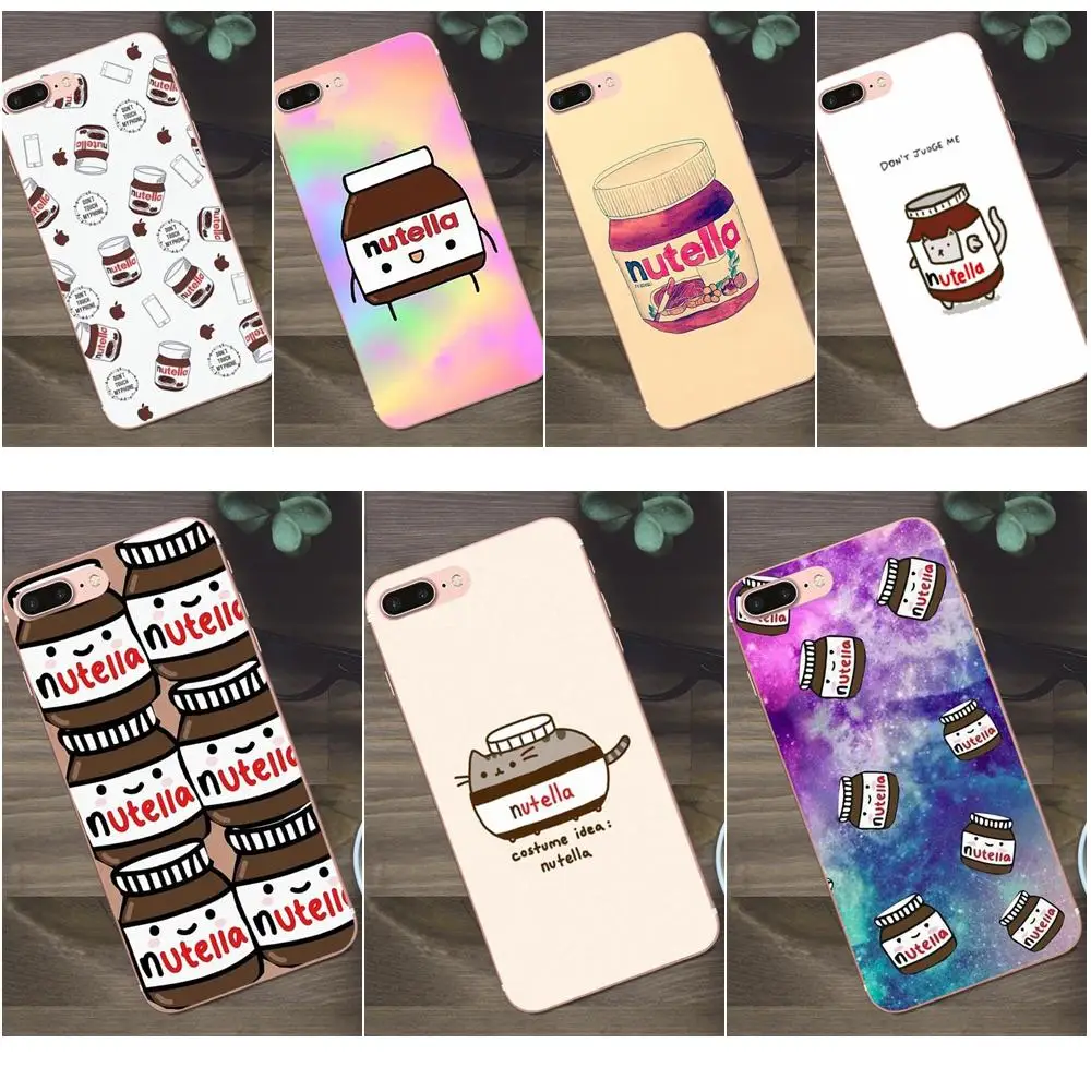 Bixedx еще один Nutella обои Kawaii милые для Huawei G8 Honor 5C 5X 6 6X 7 8 9 Y5II Mate P7 P8 P9 P10 P20 Lite Plus