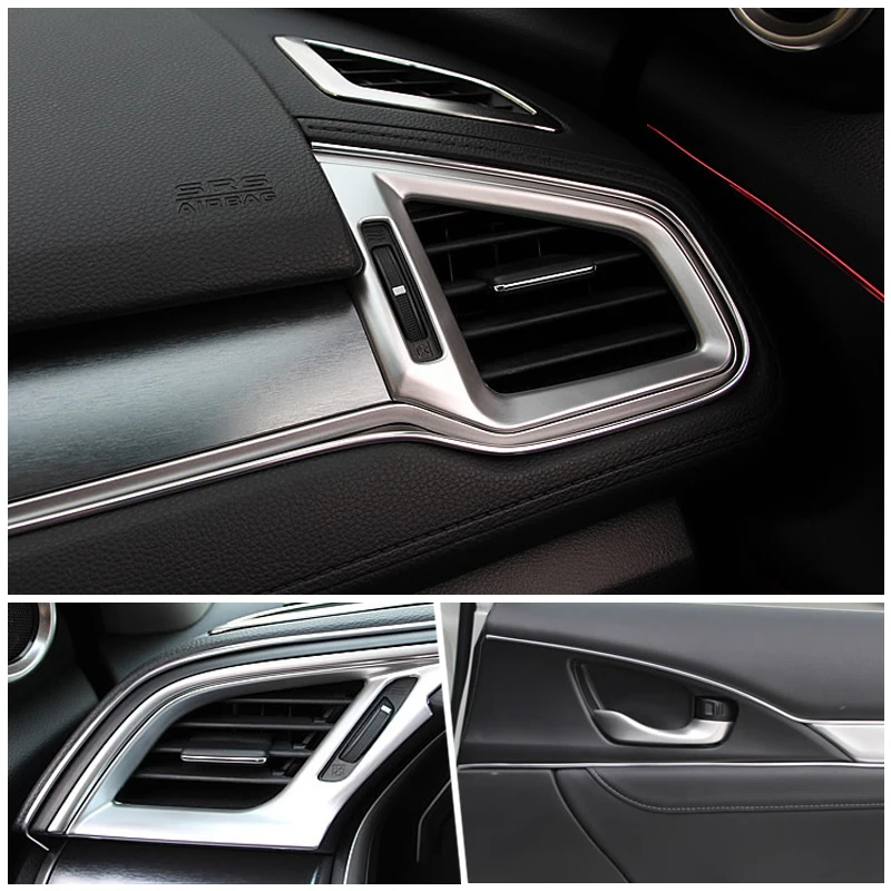 OVERE 5 м Декоративные наклейки для интерьера автомобиля полоски отделки Alfa Romeo