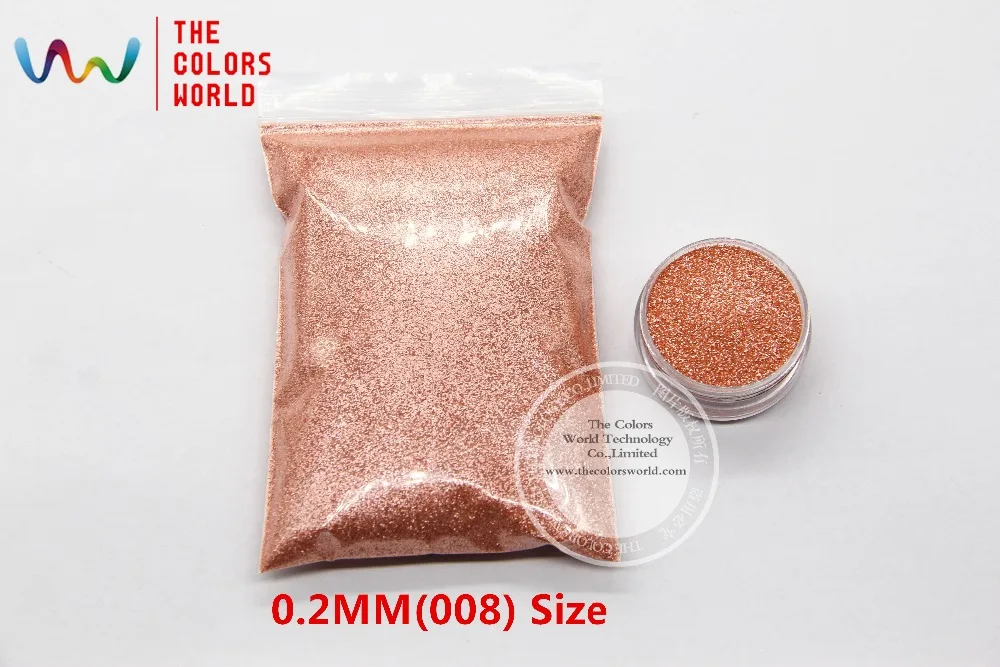 TCJ101 перламутровый светло оранжевый цвет в форме шестиугольника Блеск для