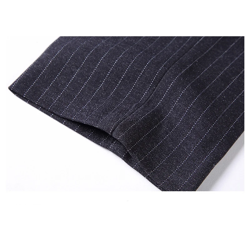 N& B брюки мужские формальные Бизнес Офис Slim Fit Брюки Для мужчин ботильоны-Длина брюки мужской классический черный костюм брюки SR43