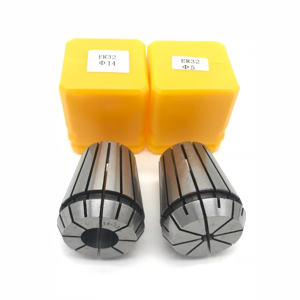 ER32 ER25 ER20 ER16 ER11 ER8. Mandril de manguito cónico con resorte de precisión de 0.008mm para CNC herramienta de fresado de motor de husillo para máquina de grabado